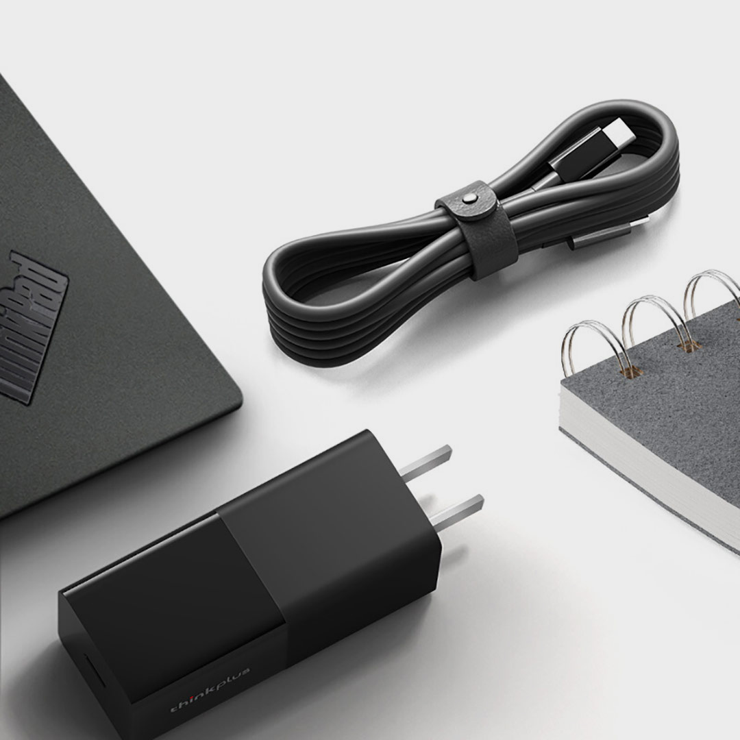 联想Thinkplus口红电源适配器65W 充电器/充电头