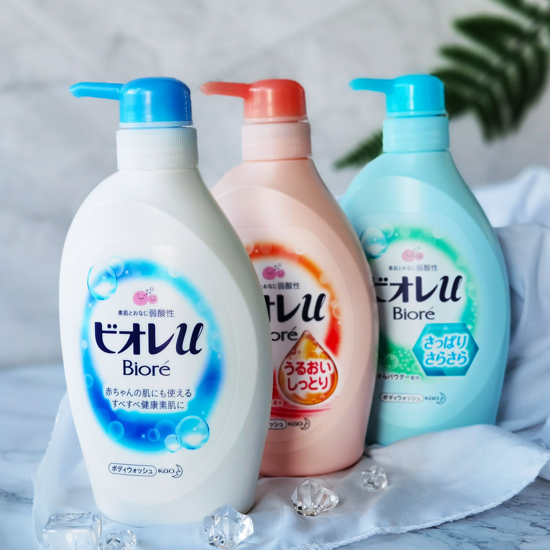 花王 Kao碧柔沐浴露保湿滋润沐浴露 480ml