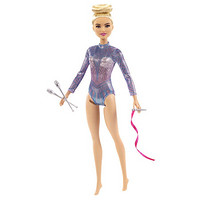芭比Barbie 芭比的职业 女孩玩具娃娃玩具 芭比体操运动达人 GTN65