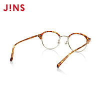 JINS睛姿含镜片近视镜CLASSIC 70's可加配防蓝光镜片LMF17A038（83 黄色玳瑁）