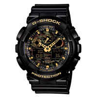 CASIO 卡西歐 G-SHOCK YOUTH系列 51.2毫米電子腕表 GA-100CF-1A9