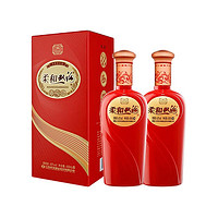 雙溝 五糧液股份 金谷春 紅金瓶 濃香型 52度 500mL 2瓶 禮盒裝