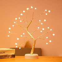 艾欣丽  圣诞树灯装饰 白桦树