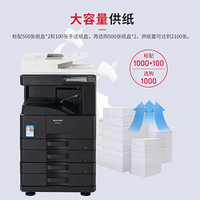 夏普（SHARP）BP-M2851R A3打印激光自动双面网络彩色扫描复合机(含双面输稿器+四纸盒)