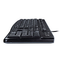 88VIP：logitech 罗技 K120 104键 有线薄膜键盘 黑色