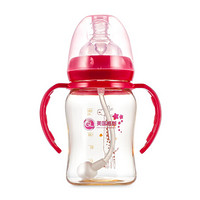 格朗（GL） 新生婴儿宝宝宽口防胀气PPSU奶瓶180ml N4