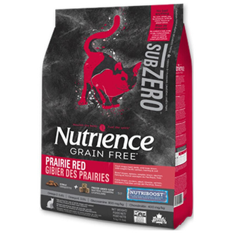 哈根纽翠斯猫粮进口Nutrience黑钻红肉鸡肉全猫粮5磅11磅 纽翠斯黑钻红肉11磅