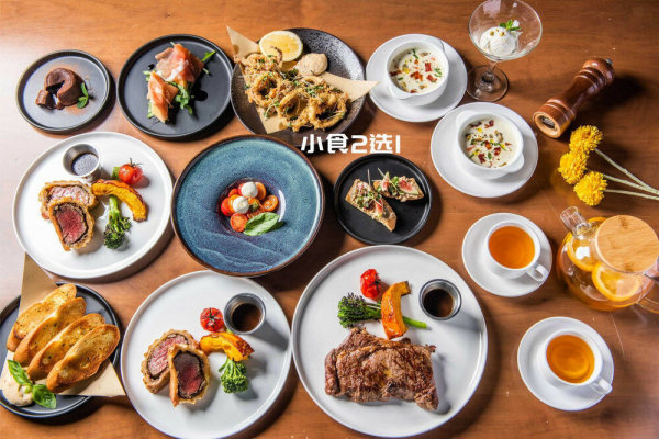 西餐环境榜top9的意大利西餐!上海乐意坊3店通用惠灵顿牛排双人套餐