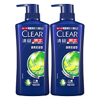 CLEAR 清揚 洗發水 去屑控油洗發露 男女通用氨基酸洗發乳 清爽控油500g+100g*2