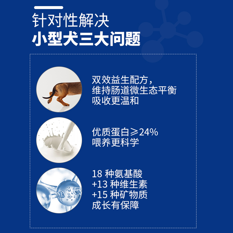 倍能小型犬试吃粮狗粮泰迪比熊博美吉娃娃巴哥英法斗柯基成犬通用