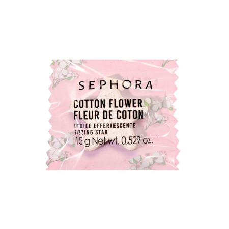 SEPHORA 丝芙兰 精巧泡泡浴块 白衣棉韵 15G