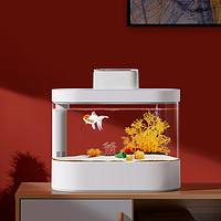 画法几何 鱼缸造景 装饰摆件 瀚海余晖 水族箱 米家鱼缸造景套餐 养鱼用品