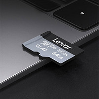 Lexar 雷克沙 TF(MicroSD) 存儲卡1066x A2性能 64G
