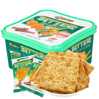 马来西亚进口 茱蒂丝（Julie's) 奶油苏打奶盐饼干 礼盒 500g*2盒
