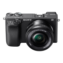 sony索尼alpha6400微单数码相机1650mm黑色礼包版