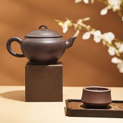 j.zao 京东京造 宜兴紫砂壶 满福壶