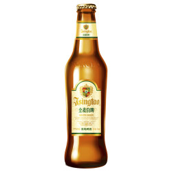 tsingtao青岛啤酒全麦白啤330ml12瓶