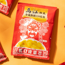 乌江脆口榨菜芯88g8袋乌江榨菜丝15g10袋