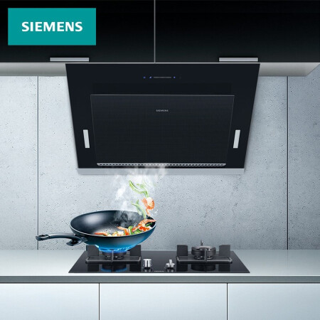 SIEMENS 西门子 吸油烟机 全新侧吸式家用抽油烟机 脱排油烟机 20风量 自清洁油烟机LS67UA8B0W