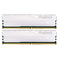 KINGBANK 金百达 32GB(16GBX2) 套装 DDR4 3200 台式机内存条 银爵系列