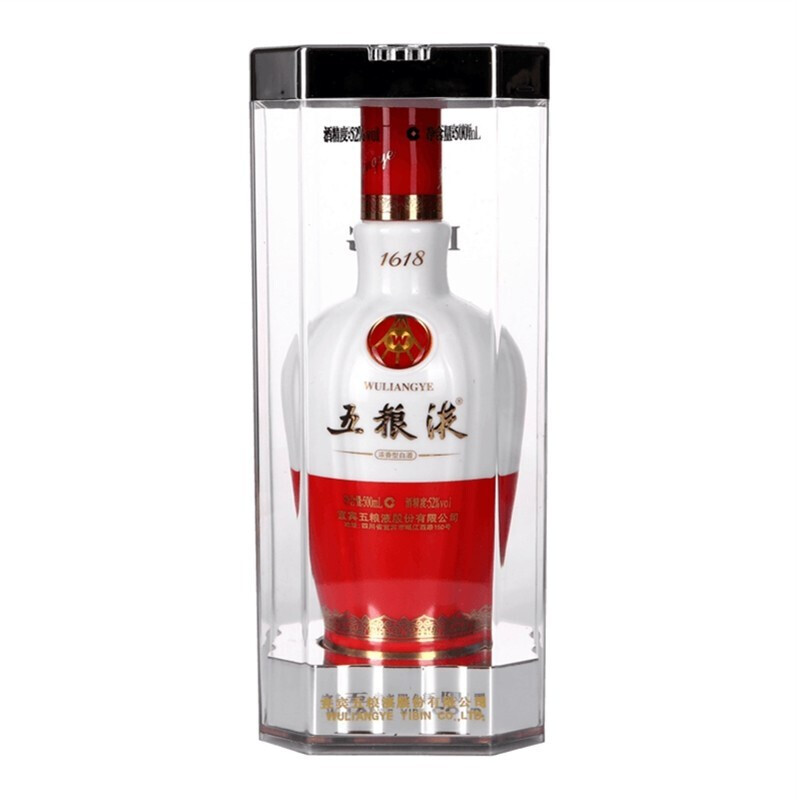 wuliangye 五粮液 1618 52度 浓香型白酒 500ml