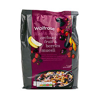 waitrose 维特罗斯 英国Waitrose水果麦片（含莓子果干） 1千克