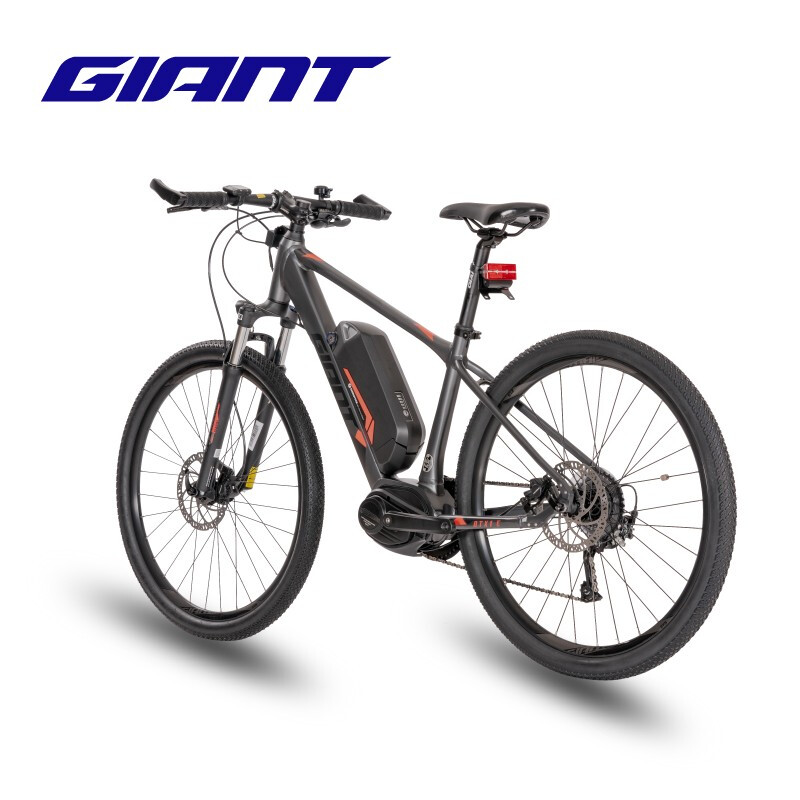 GIANT捷安特ATX 1 E+油压碟刹9速智能山地电动自行车 现代深灰 27.5x455 M 建议身高175-185cm