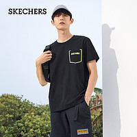 SKECHERS 斯凯奇 L121U169 男士休闲针织衫