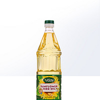 Vday 唯典 乌克兰原装进口葵花籽油1L*6瓶  一级压榨食用油葵花油进口油