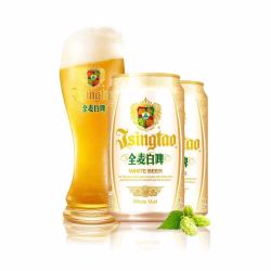 tsingtao青岛啤酒全麦白啤330ml*24听