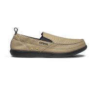 crocs 卡骆驰 男鞋帆布鞋卡骆驰男士休闲鞋低帮乐福鞋平底一脚蹬单鞋