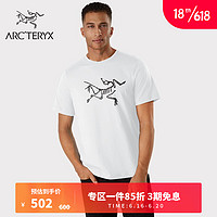 ARC'TERYX始祖鸟 男子 ARCHAEOPTERYX T-SHIRT  短袖T恤 White/白色 XL(180/118A)