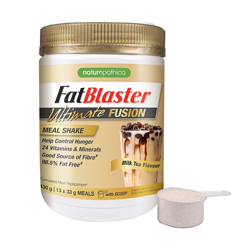 FatBlaster极塑代餐奶昔 黑糖奶茶味 430g/罐 代餐粉