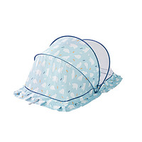 kub 可優比 嬰兒蚊帳罩可折疊免安裝防蚊寶寶蚊帳嬰兒床遮光全罩式1個
