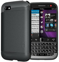 BlackBerry 黑莓 TUDIA LITE TPU Bumper Protective Case for BlackBerry Classic Smartphone (2014 Released) (Black)