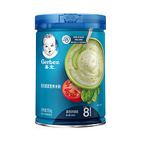 Gerber 嘉宝 婴幼儿混合蔬菜营养米粉 250g