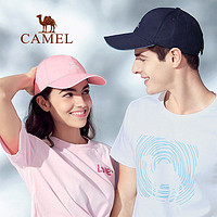 CAMEL 駱駝 CAMLE駱駝戶外帽子男女潮百搭時尚運動夏季棒球鴨舌帽遮陽帽