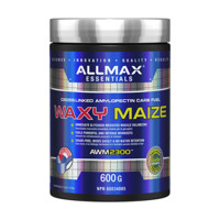 加拿大ALLMAX Waxy Maize天然优质碳水化合物粉剂健身运动能量提升体力耐力 原味 600g/罐