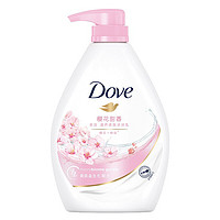 Dove 多芬 沐浴露套裝滋養水潤美膚(深層1L+櫻花1L+190g*2+50*2旅行裝)