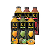 茹梦 多口味果汁饮料桃+草莓+山楂+芒果+猕猴桃+橙 共1L*6瓶