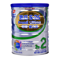 wyeth惠氏铂臻健儿乐系列较大婴儿奶粉2段800g
