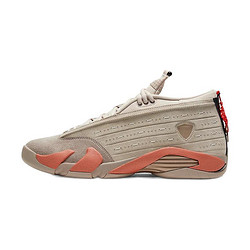 airjordan正代系列airjordan14lowclot男子篮球鞋dc9857200灰粉棕375