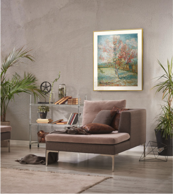 artgift艺术家的礼物梵高风景名作复刻版画三联57x70cm