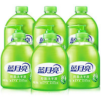 Bluemoon 蓝月亮 芦荟抑菌洗手液套装:500g*3+瓶装补充装500g*3 专业抑菌99.9%