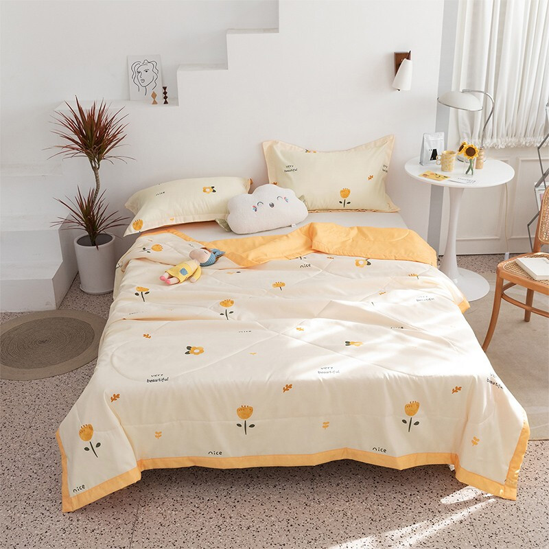 意尔嫚 花香 柔软舒适夏凉被