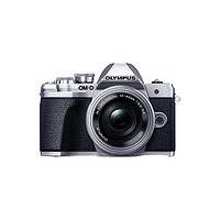 OLYMPUS 奧林巴斯 E-M10 APS畫幅 微單相機 銀色 14-42mm F3.5 變焦鏡頭 單頭套機