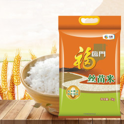 福临门中粮福临门丝苗米5kg袋装大米长粒米