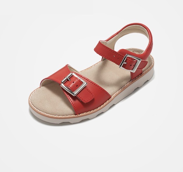 Clarks 其乐 女童牛皮软底凉鞋