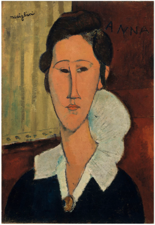 howstore莫迪里阿尼限量版画zborowskawithwhitecollar628x43cm纸本石