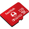 SanDisk 閃迪 128GB TF（MicroSD）存儲卡 U3 4K 馬里奧賽車主題款